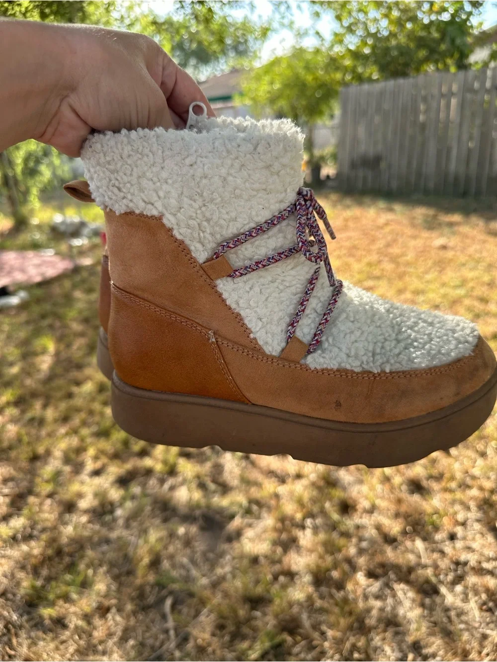 Cat & jack faux  leather booties